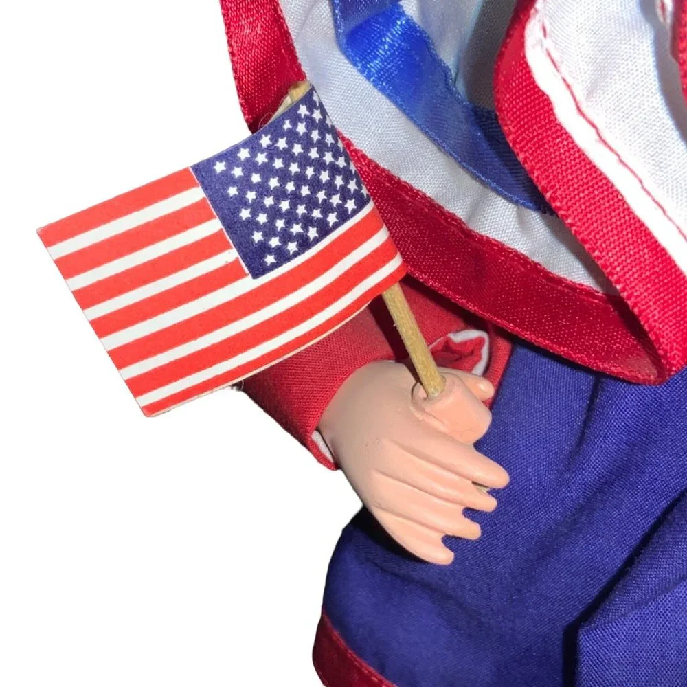 July Calendar Clown  Doll- Brinn's 1986 Uncle Sam's Birthday - Picture 10 of 10